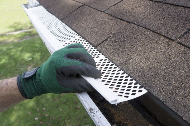 Gutter Protection System Close-up